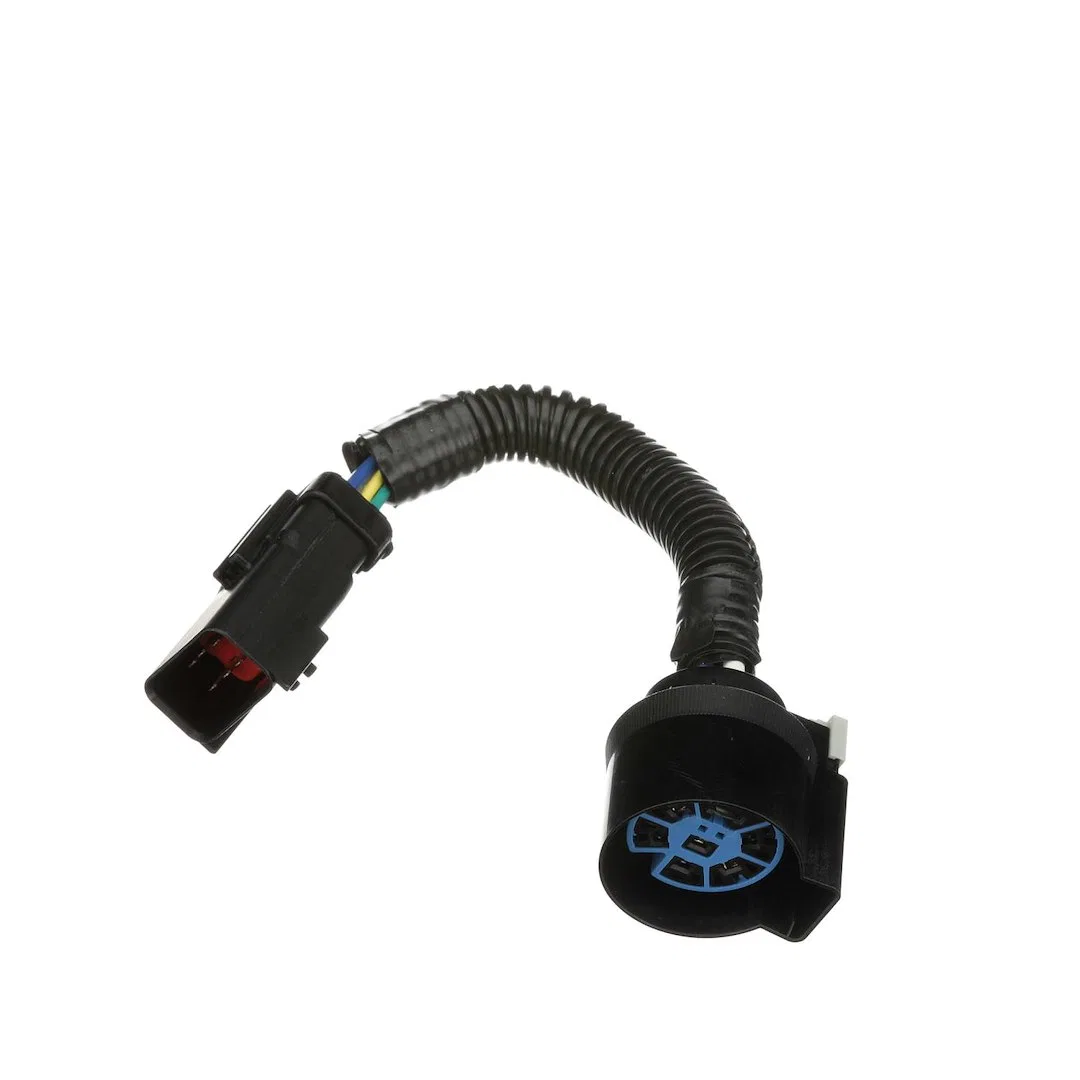 7WB-113V – POLLAK Trailer Wiring Connector Adapter, 7 Way Blade To 7 Way Rectangular Black With Harness